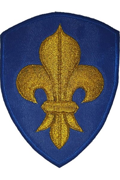 Sim Nakış Cırt Bantlı Başak nakış işleme arma patch peç 10x7.5 cm