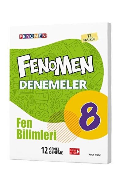 Gama Yayınları Gama 8. Sınıf Fen Bilimleri Fenomen 12 Genel Deneme