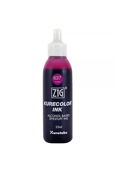 Zig Kurecolor Ink Alkol Bazlı Mürekkep 25ml 637 Purple