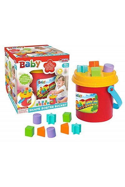 DEDE Colorful Shapes Find Plug Bucket 02006