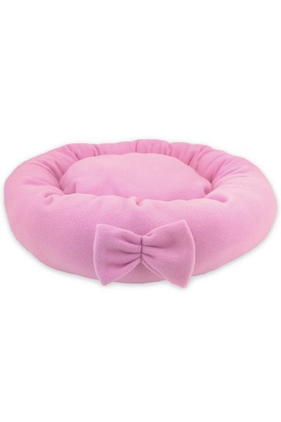 Patiderm Polar Bagel Cat and Dog Bed - Pink