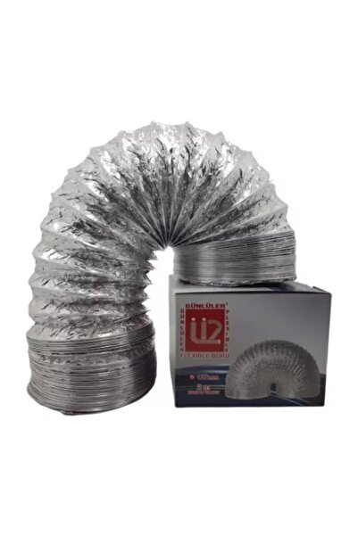 Ardax 127 Mm Çap Telli Kopmayan Davlumbaz Baca Flexible Aspiratör Borusu 2 Metre