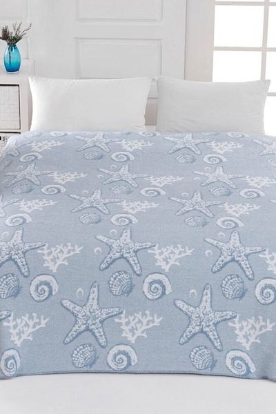 Dinarsu Double Cotton Double Sided Blanket 200X220 Sandy