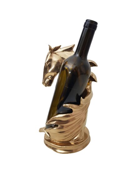 Arose Ab Ev Dekorasyon At Şaraplık Şişelik Altın