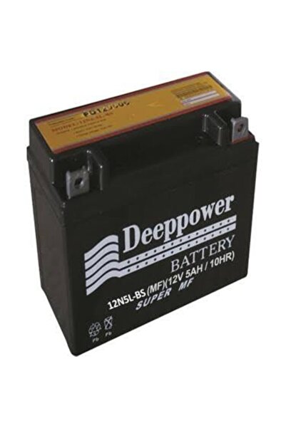 DEEPPOWER Yamaha Ybr Motorsiklet Aküsü 12n5a-bs 12v 5ah