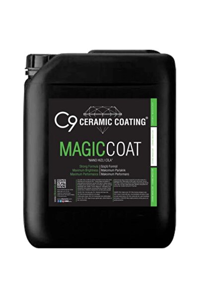 C9 Ceramic C9 Magic Coat - Nano Seramik Hızlı Cila 5 Lt