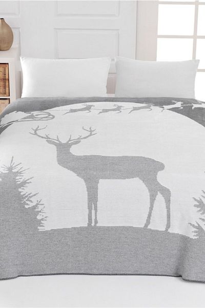 Dinarsu Double Cotton Double Sided Blanket 200X220 Ahu