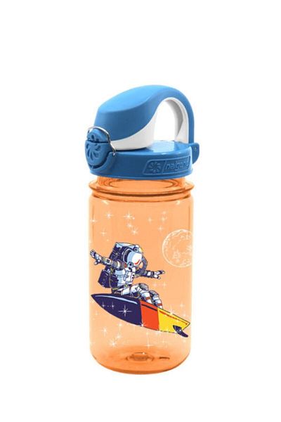 NALGENE زجاجة مياه أو تي إف كيدز برتقالية لرائد الفضاء تريتان