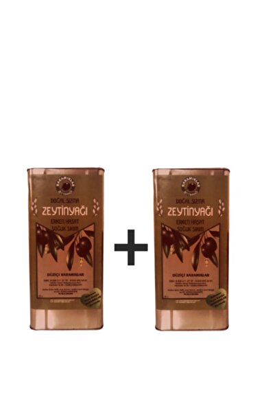 KARAMIKLAR ZEYTİNYAĞI Erken Hasat Soğuk Sıkım Sızma Zeytinyağı - 2*5 Lt