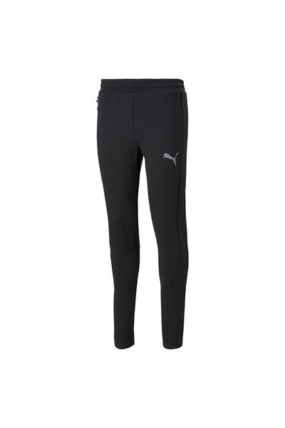 Puma Ανδρικά μαύρα αθλητικά παντελόνια Evostripe - 847404 -01