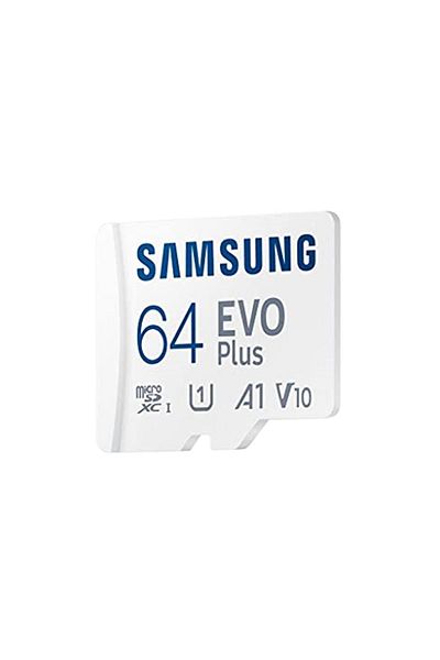 Samsung Evo Plus 64 GB Microsd Mb-mc64ka/apc White Memory Card (Samsung Turkey Guaranteed)