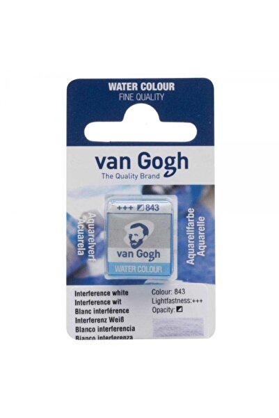 Van Gogh Van Gogh Sulu Boya - Interference White 843 (yarım Tablet)