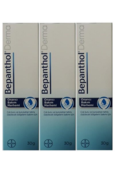 Bepanthol Derma Onarıcı Bakım Merhemi 30 gr X 3 Adet
