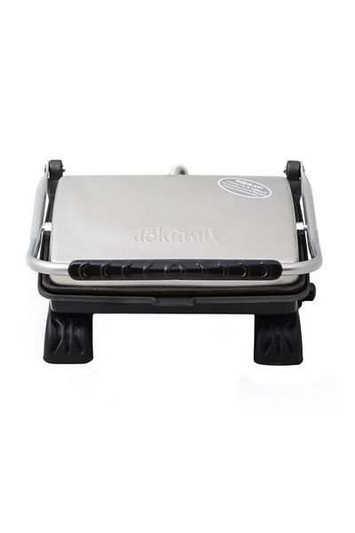 Regron Organic Pig Iron Cast Uncoated & Anti-Carcinogenic Home Type Toaster Dkmx Gray 1800w + Brush