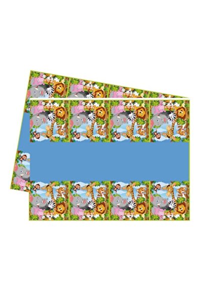 Safari Tablecloth Safari Cute Animals 120x180 Cm Pk:1 Kl:200