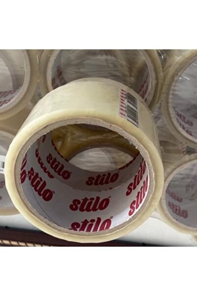 Stilo Прозрачна опаковъчна лента - 45 mm x 40 m, пакет от 6 броя