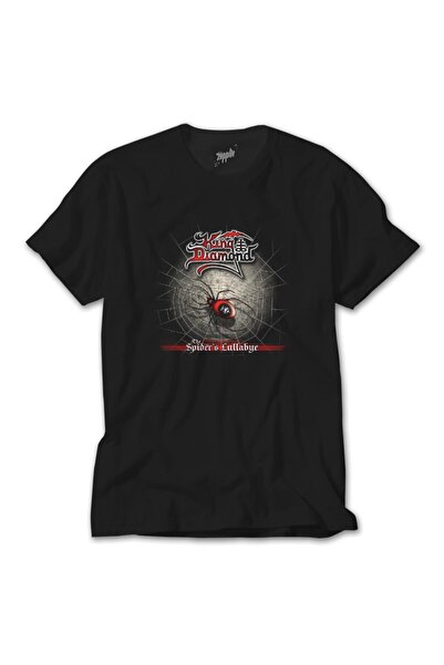 Z zepplin Tricou negru King Diamond Spider