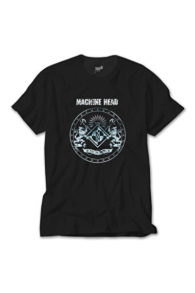 Z zepplin Tricou negru Machine Head Mcmxcıi