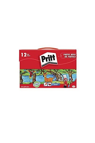 Pritt 12-Piece Crayons - with Bag Category: Crayons