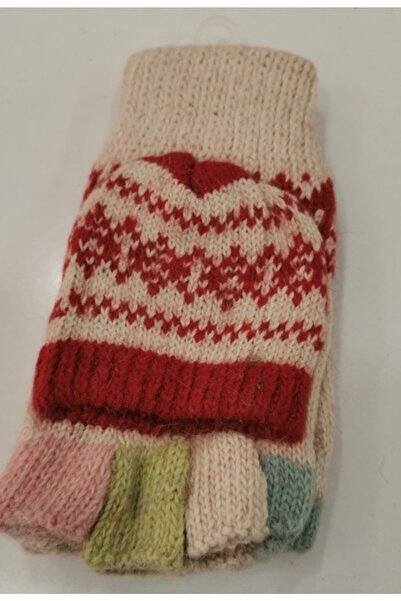 SAFA TEKSTİL Kapaklı Yün Eldiven