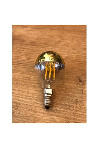 Heka E14 Gold Aynalı G45 Dim Edilebilir Led Ampül 4 Watt 2700 Kelvin 220 Lüme...