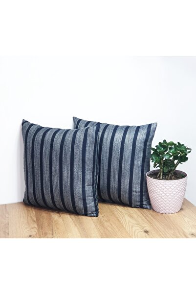 koçaktoptan Throw Pillow Cover Jacquard Fabric 45 X 45 Cm Set of 4