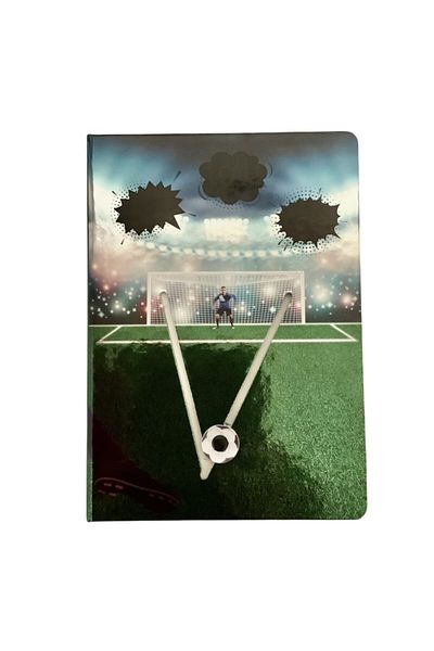Arwey Caiet cu rigle 15*21,5cm 256 pagini cu imprimeu metalizat Acar