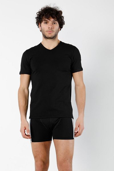 kingspearl Modal Strech V-Neck Short Sleeve Undershirt