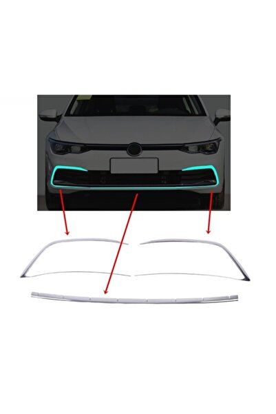 Point Golf 8 Ön Tampon Sis Çerçeve Nikelajı 2020 Sonrası 3 Prç P. Çelik