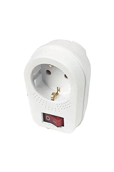 VİKO Single Switch Grounded Plug Socket 1-Piece Single Switched Socket