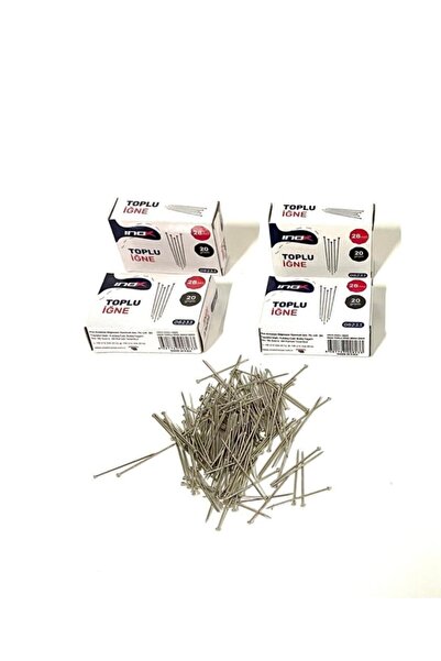 inox إبرة السائبة 28 مم 20 جرام مجموعة من 4 قطع