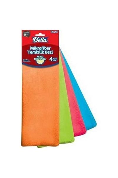 Bella House Set of 4 Micro Fiber Cleaning Cloths