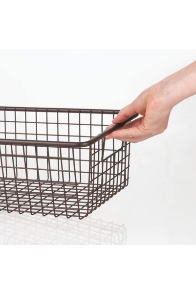 GO DEKOR Multi-Purpose Medium Size Basket – Black
