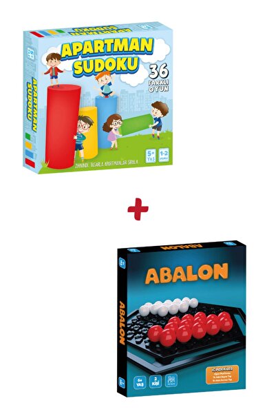 Tes Yayıncılık شقة سودوكو / أبالون مجموعة من 2