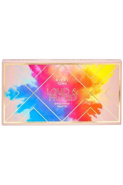 Rival Loves Me Eyeshadow Palette Loud and Proud 14 GR Eyeshadow - Brand