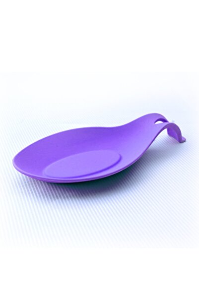 reklambalaj Silicone Ladle and Spoon Coaster (Purple)