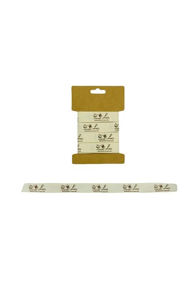 OzanTuhafiye Βαμβακερή κορδέλα Κοτόνι Κορδέλα 1,5 cm 4,5 Mt B39