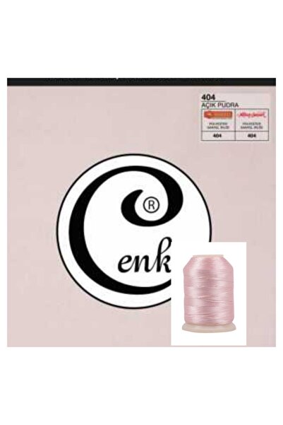 Cenk بودرة خفيفة 100 سم كتابة مفردة - Gold Spike 20 جرام مع سلسلة تطريز (404)