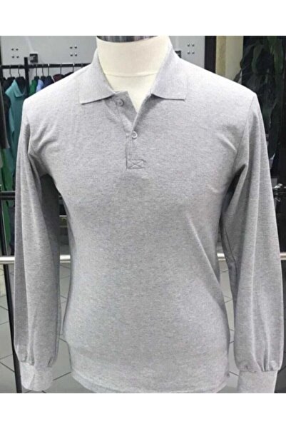 MaviMoure Unisex μπλουζάκι Polo με λαιμόκοψη μακρυμάνικο
