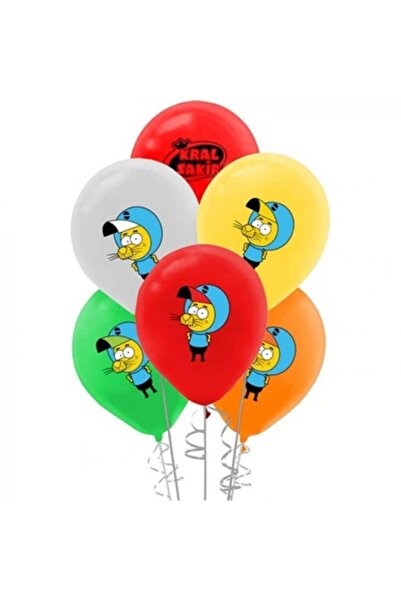 İrem Parti Dükkanı 10 بالونات مطبوعة من كينج شاكر