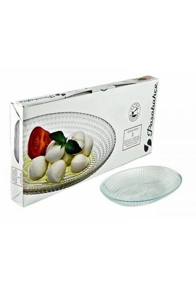 Paşabahçe P.bahçe 10487 Genaration 3-Piece Kayak Small Plate