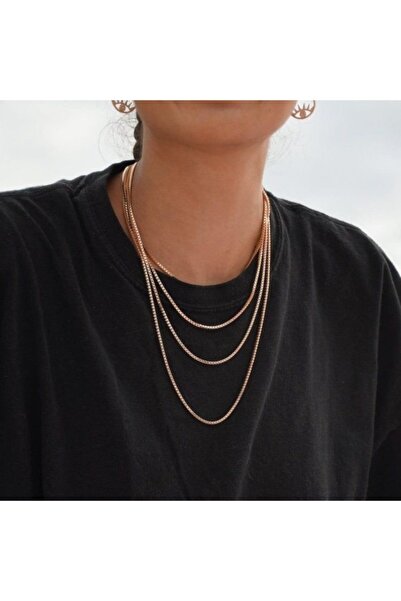 Ryden Multiple Gold Women's Necklace