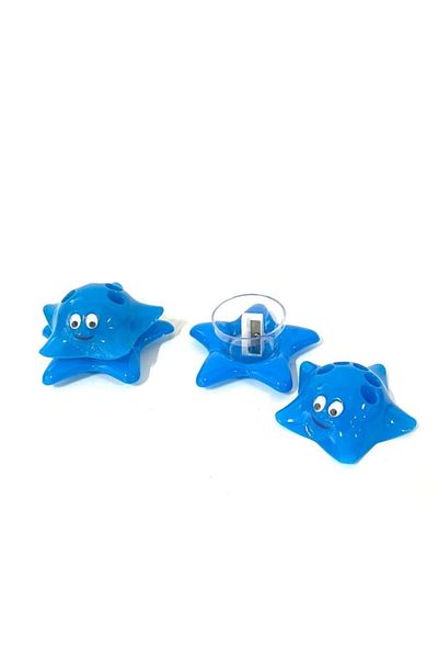 Onas Cute Starfish Pencil Sharpener with Tank - Blue