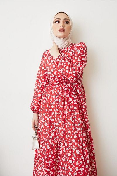 benguen 400 Daisy Pattern Dress