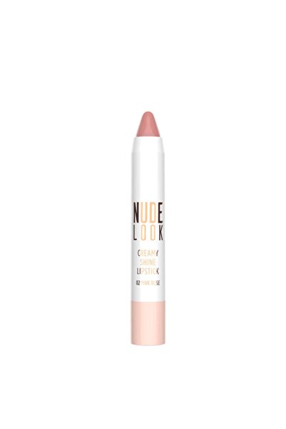 Golden Rose Nude Look Creamy Shine Lipstick No: 02