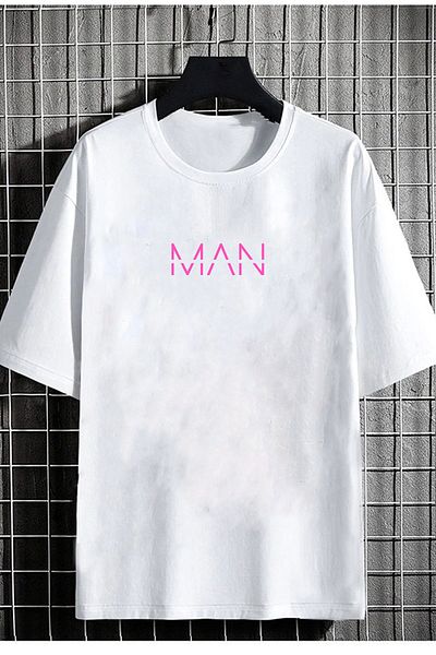 DEEPSENCE Men's Oversize T-shirt - Man Back Print
