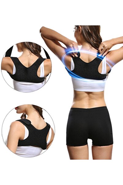 Ankaflex Dik Duruş Korsesi Medikal Kamburluk Önleyici Bel Sırt Omuz Korsesi D...