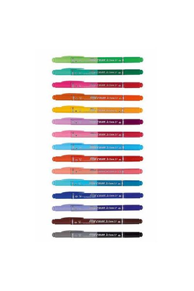 Dong-A My Color 2-tone Double Color Felted 15 Pen 30 Color Set