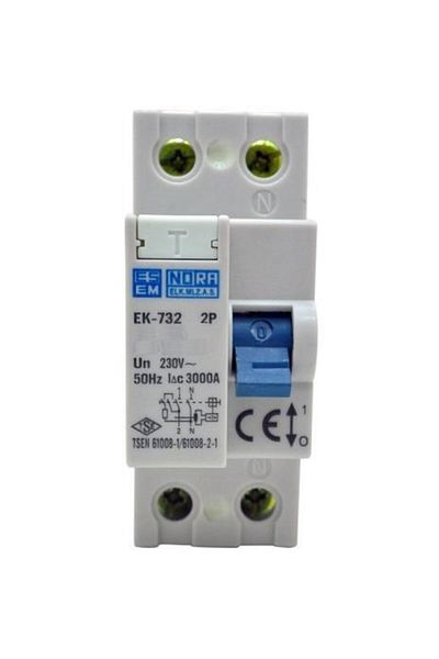 Esem 2x40a/30ma 3ka مرحل حماية التيار المتبقي