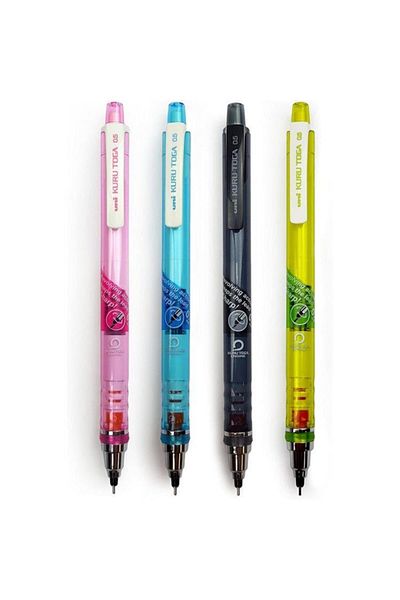 Uni Kuru Toga T 0.5 Versatil Pen 4 Color Set